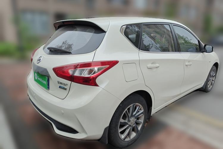 Used Nissan Tiida 2016 1.6L CVT Cool Dynamic Edition Rear Right 45 Deg