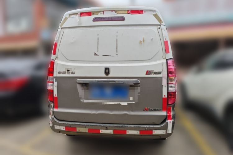 Used Jinbei New Hiace X30L 2018 1.5L Box Truck Business Edition DLCG14 Rear