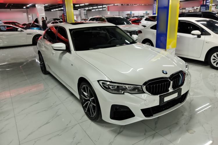 Used BMW 3 Series 2020 325Li M Sport Package Front Right 45 Deg