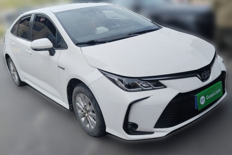 Used Toyota Corolla 2021 Dual-Engine 1.8L E-CVT Pioneer Edition Front Right 45 Deg