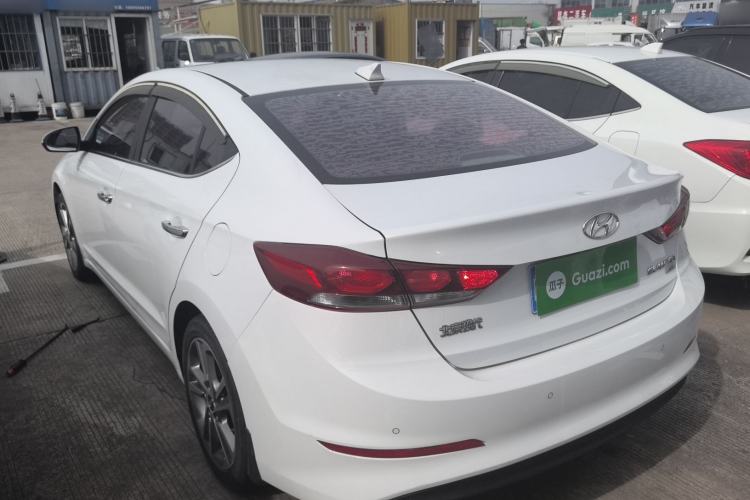 Used Hyundai Elantra (6th Generation / Lingdong) 2016 1.6L Automatic ZhiXuan – Elite Version Rear Left 45 Deg