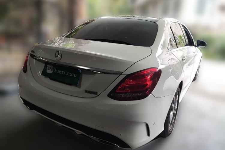 Used Mercedes-Benz C-Class 2015 Revised C 200 L Sport Edition Rear Right 45 Deg