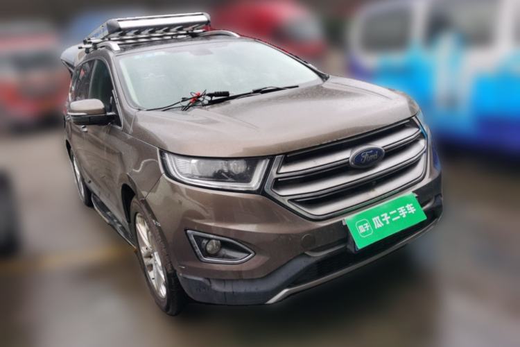 Used Ford Edge 2015 2.0T GTDi 4x4 High-Grade Model Front Right 45 Deg