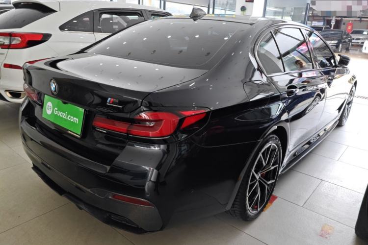 Used BMW 5 Series 2023 530Li Luxury Edition M Sport Package Rear Right 45 Deg