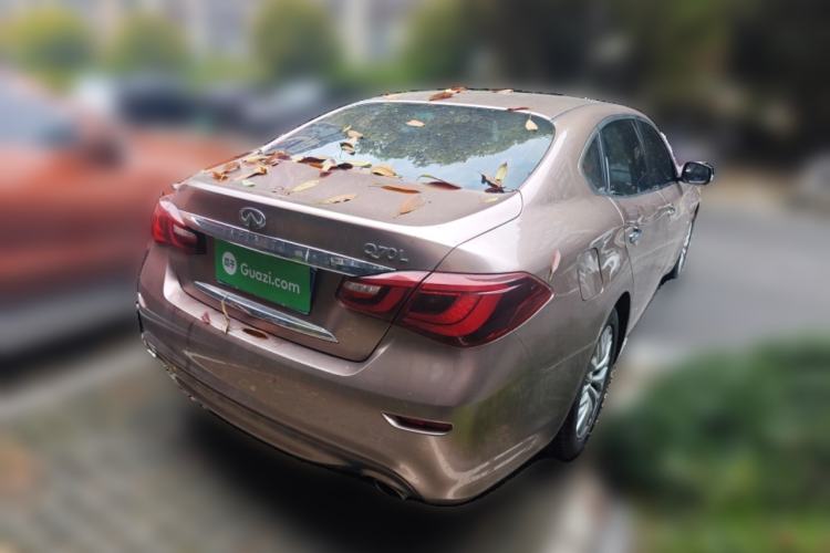 Used Infiniti Q70 2015 Q70L 2.5L Elite Edition Rear Right 45 Deg