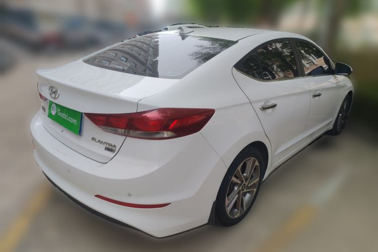 Used Hyundai Elantra (6th Generation / Lingdong) 2018 1.6L Automatic 15th Anniversary Special Edition Rear Right 45 Deg