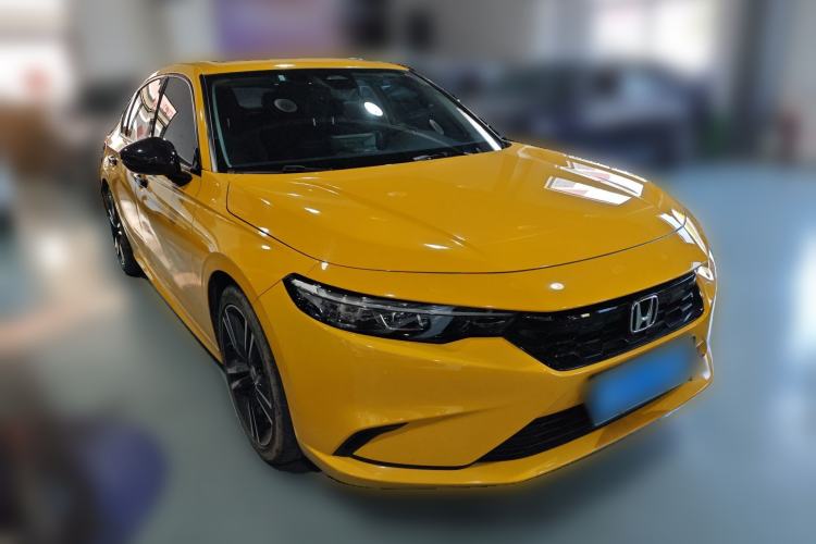 Used Honda Integra 2023 HATCHBACK 240TURBO CVT Phantom Night Deluxe Edition Front Right 45 Deg