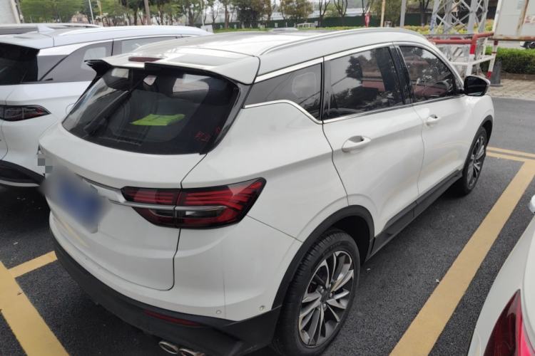 Used Geely Auto Coolray 2019 Sport Model 260T DCT Battle China V Standard Rear Right 45 Deg