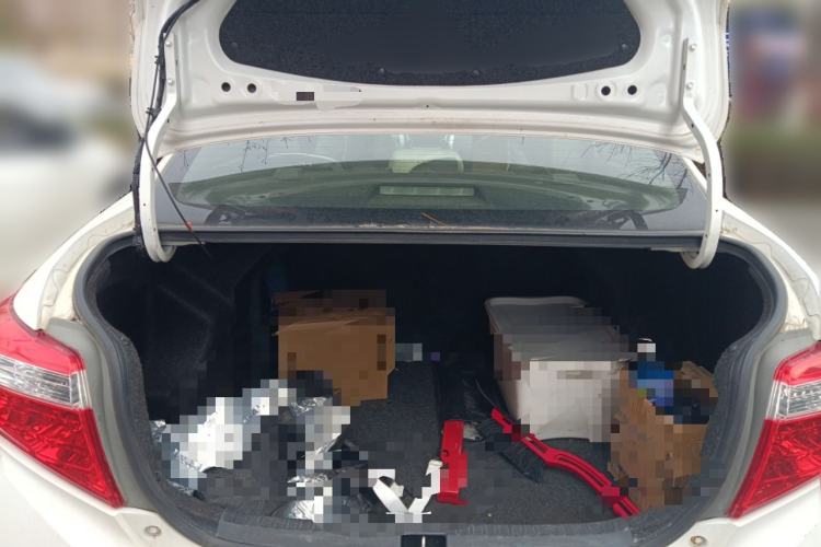 Used Toyota Vios 2014 1.3L Automatic Standard Edition Trunk