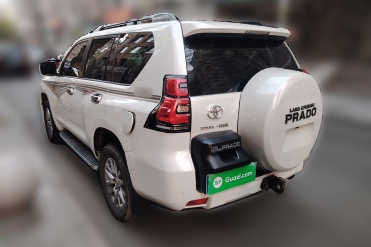 Used Toyota Prado 2018 3.5L Automatic TX-L with Rear-Mounted Spare Tire