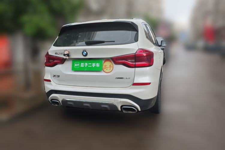 Used BMW X3 2021 xDrive28i Luxury Package Rear Right 45 Deg