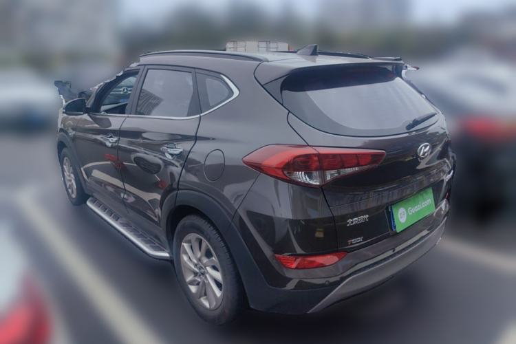 Used Hyundai Tucson 2015 1.6T Dual-Clutch Two-Wheel-Drive Smart Model Rear Left 45 Deg