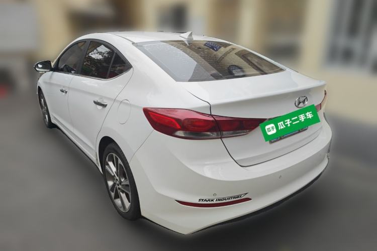 Used Hyundai Elantra (6th Generation / Lingdong) 2016 1.6L Automatic ZhiXuan · Luxury Version Rear Left 45 Deg