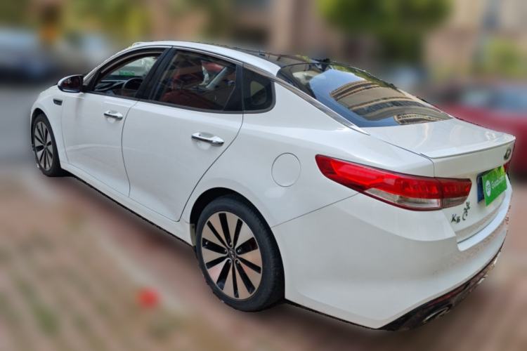 Used Kia K5 2016 1.6T Automatic LUX Rear Left 45 Deg