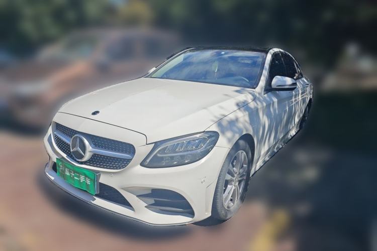 Used Mercedes-Benz C-Class 2021 C 200 L Fashion Edition Sport Version Front Left 45 Deg