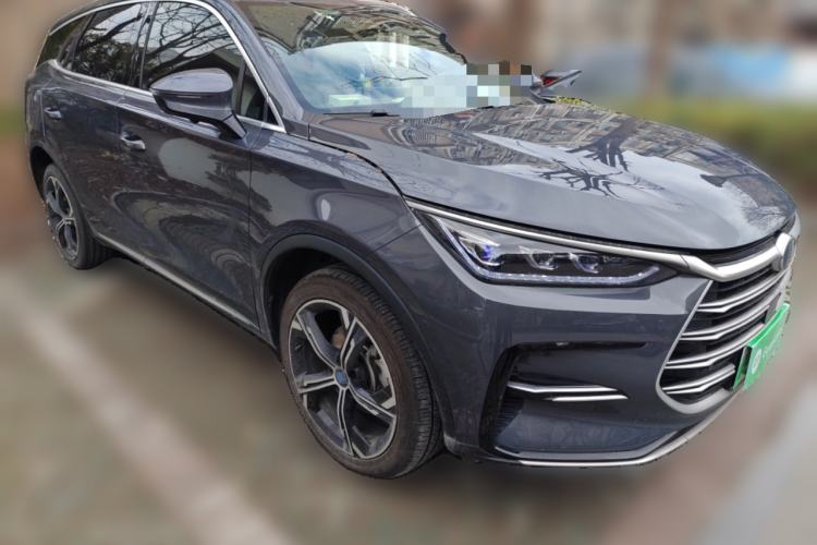 Used BYD Tang New Energy 2021 DM-i 112KM Prestige Model Front Right 45 Deg