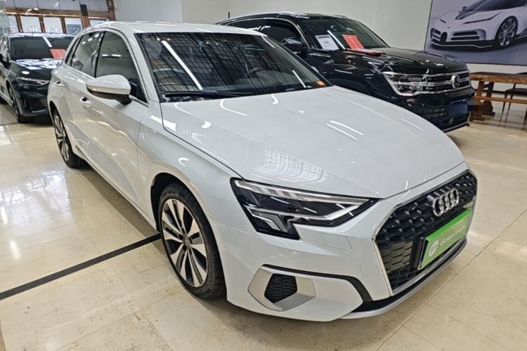 Used Audi A3 2021 Sportback 35 TFSI Ambition Style Edition Front Right 45 Deg