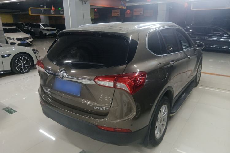 Used Buick Envision 2018 20T Two-Wheel-Drive Elite Model Rear Right 45 Deg