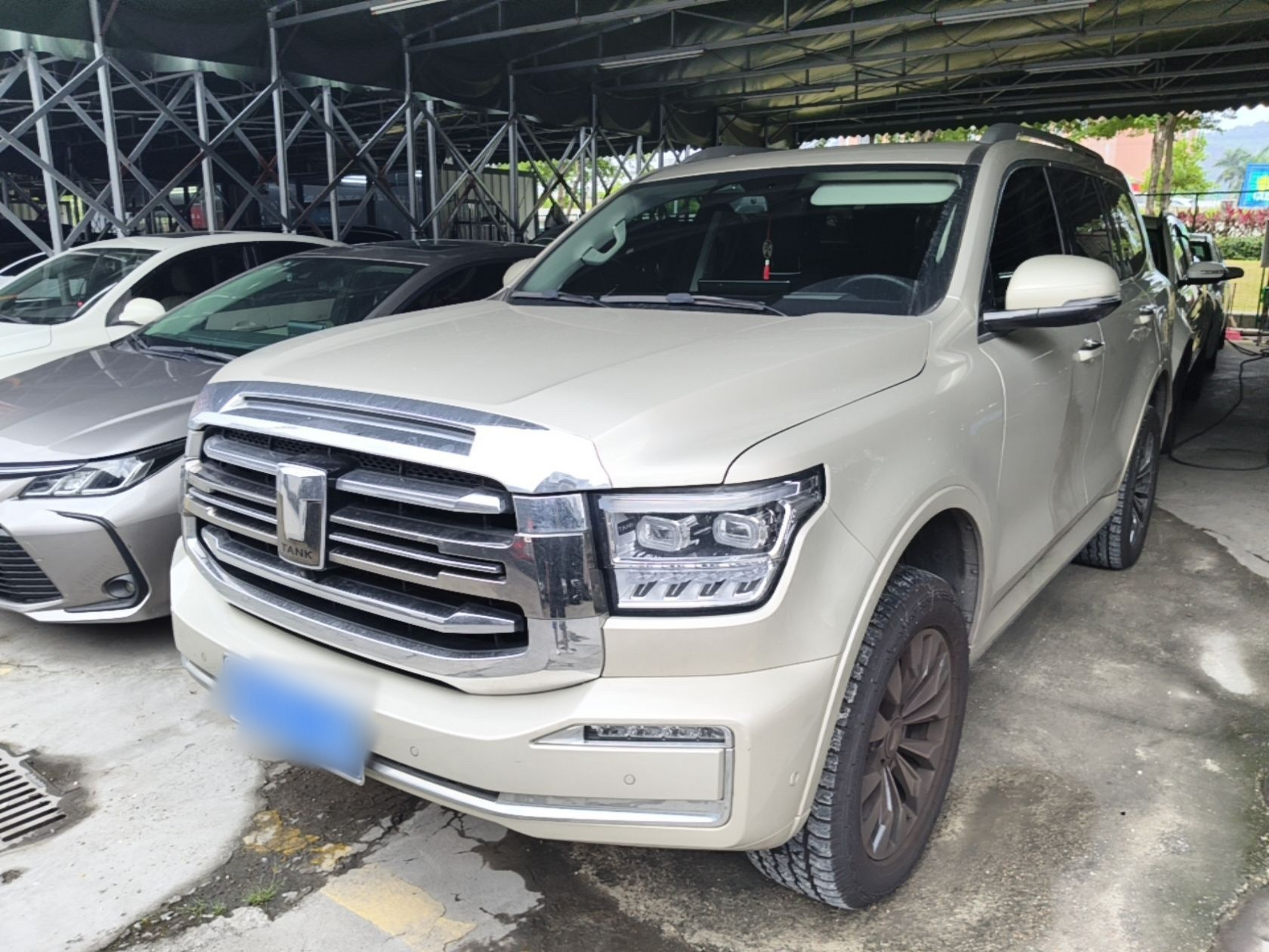 Under Front Bumper