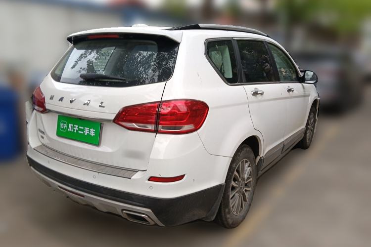 Used Haval H6 2018 Blue Label Sport Edition 1.5T Automatic Two-Wheel Drive Elite Model Rear Right 45 Deg