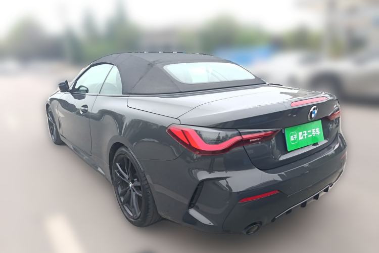 Used BMW 4 Series 2022 Revised 425i Convertible M Sport Night Edition Package Rear Left 45 Deg