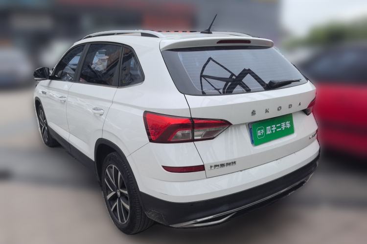 Used Skoda Kamiq 2018 1.5L Automatic Comfort Edition China VI Standard Rear Left 45 Deg