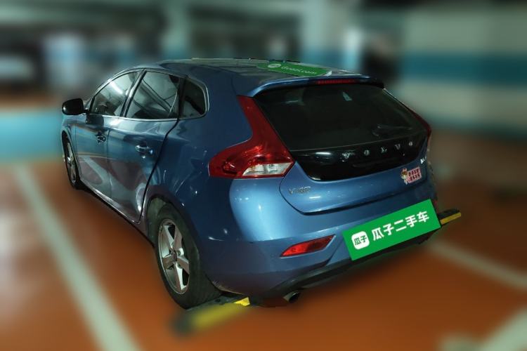 Used Volvo V40 2016 T3 Zhiyi Edition Rear Left 45 Deg
