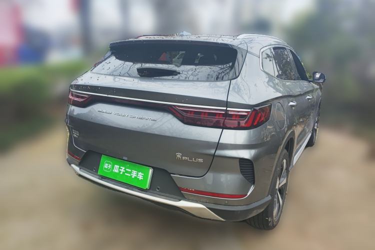 Used BYD Song PLUS New Energy 2021 DM-i 110KM Flagship Model Rear Right 45 Deg