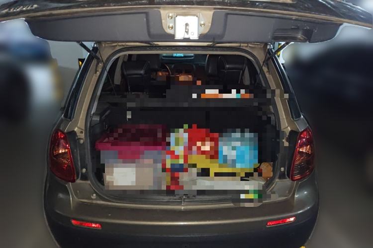 Used Suzuki SX4 2012 1.6L Manual Ruiqi Model Trunk