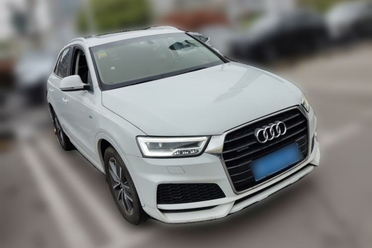 Used Audi Q3 2018 30th Anniversary Edition 35 TFSI quattro all-wheel-drive sport model Front Right 45 Deg