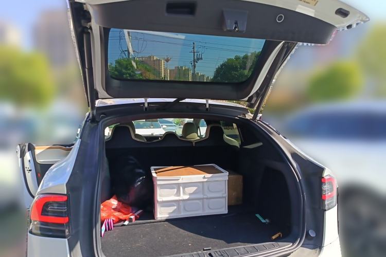 Used Tesla Model X 2017 X 100D Long Range Edition Trunk