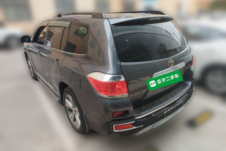 Used Toyota Highlander 2012 2.7L Two-Wheel Drive 7-Seater Luxury Edition Rear Left 45 Deg