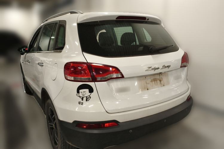 Used Zotye Domy X5 2017 Upgraded Model 1.5T CVT ZhiXian Edition Rear Left 45 Deg