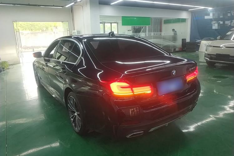 Used BMW 5 Series 2022 Restyled 530Li Leading Edition M Sport Package Rear Left 45 Deg