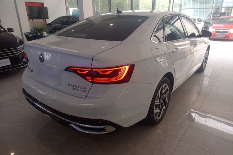Used Volkswagen Sagitar 2023 300TSI DSG Excellence Edition Rear Right 45 Deg