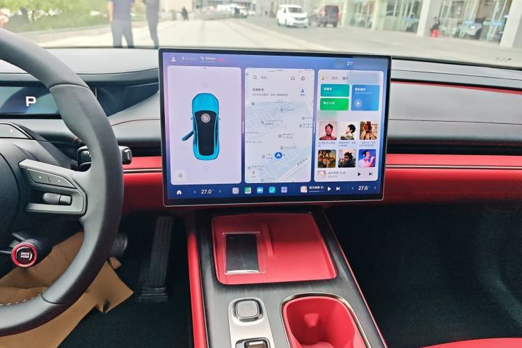 Used Xiaomi Auto SU7 2024 Rear-Drive Ultra-Long Range Advanced Pro-Level Intelligent Driving Version Audio And AC Panel