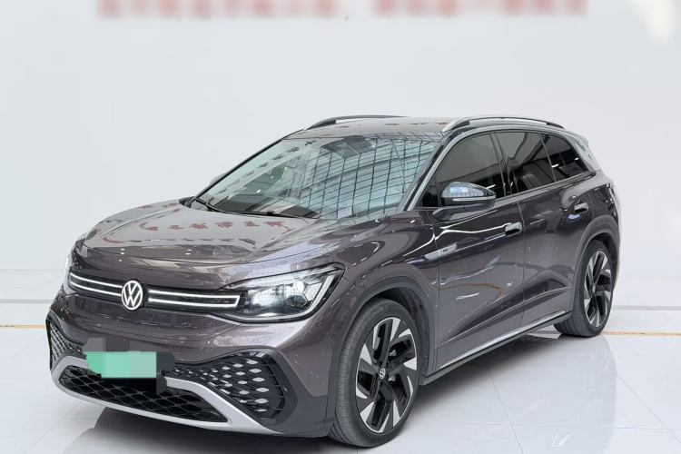 Used Volkswagen ID.6 CROZZ 2021 Long-Range PURE+ Edition Front Left 45 Deg