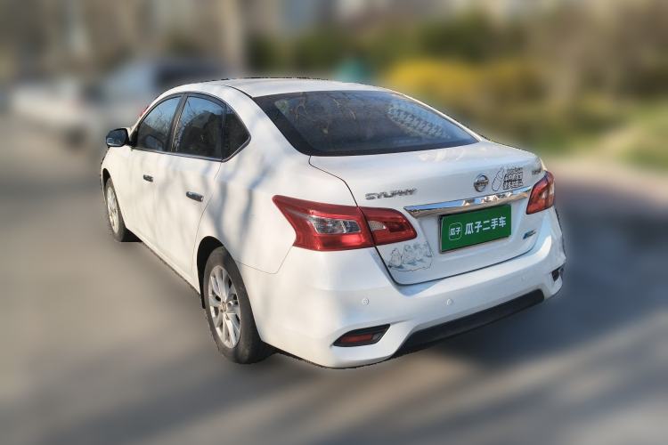 Used Nissan Sylphy 2019 1.6XV CVT Smart Connect Luxury Edition China VI Standard Rear Left 45 Deg
