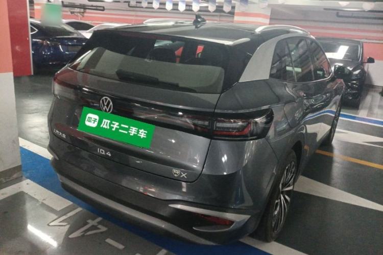 Used Volkswagen ID.4 X 2022 Pure Long-Range Version Rear Right 45 Deg