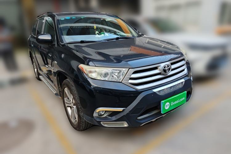 Used Toyota Highlander 2013 2.7L Two-Wheel Drive 7-Seater Zijin Edition Front Right 45 Deg