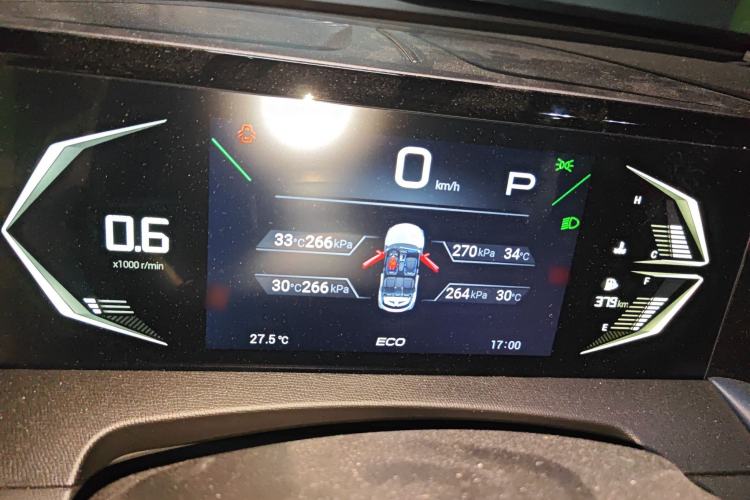 Used GAC Trumpchi GS3 2025 Shadow Speed 270T Enjoyment Edition Soaring to New Heights Instrument Cluster