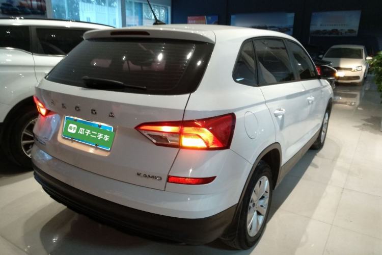 Used Skoda Kamiq 2021 1.5L Automatic Standard Edition Rear Right 45 Deg
