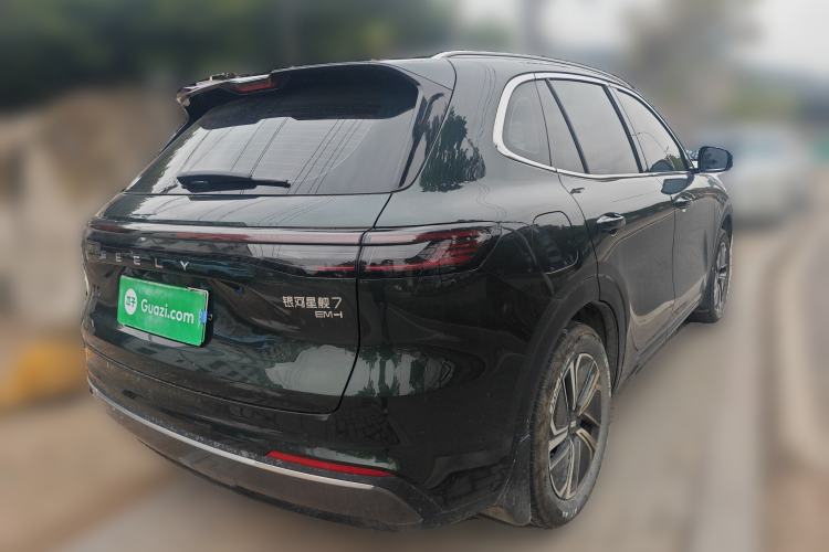 Used Geely Galaxy Xingjian 7 EM-i 2025 120km Exploration+ Version Rear Right 45 Deg