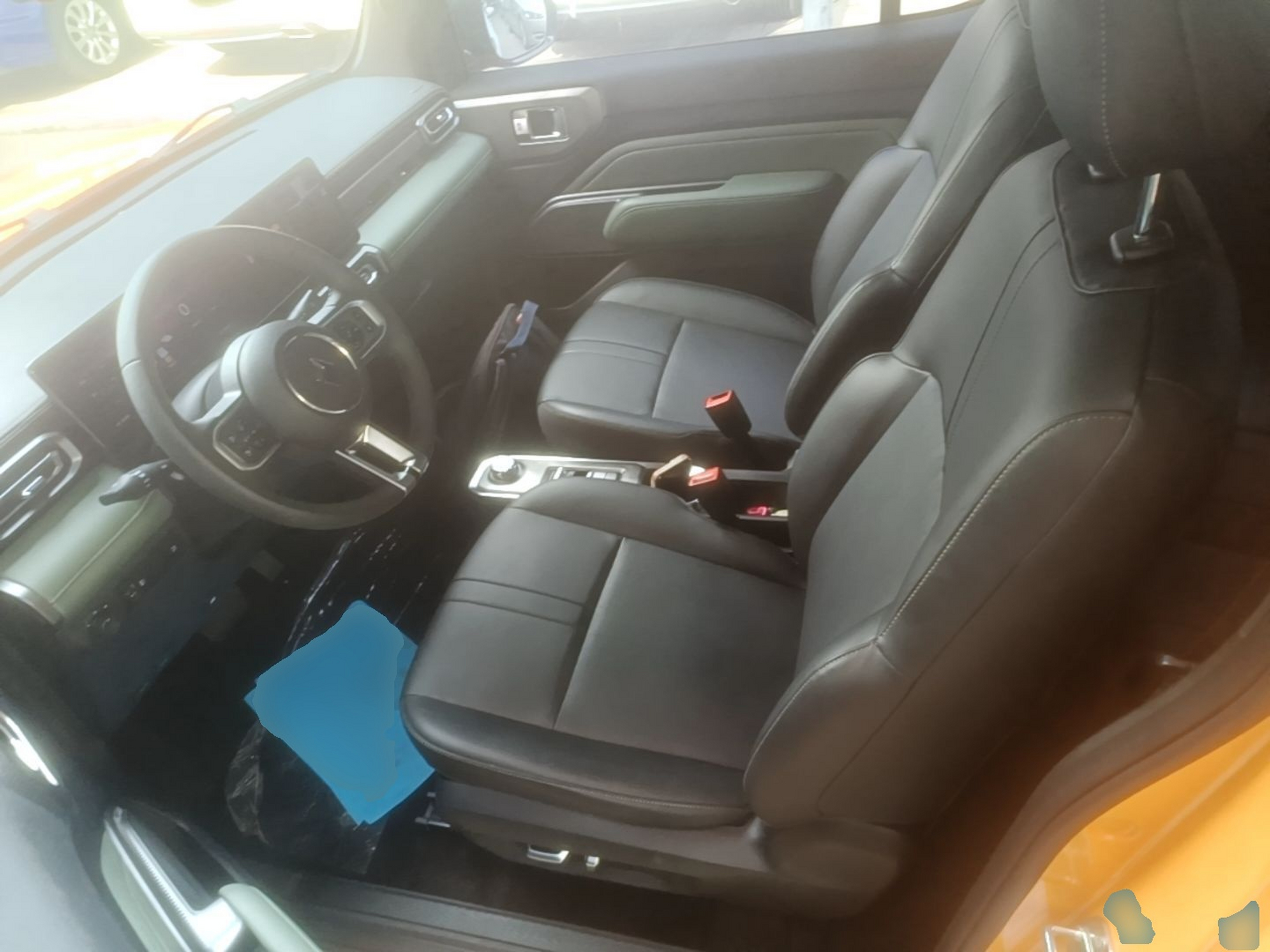 Avant de la voiture