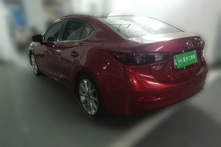 Used Mazda 3 Axela 2017 Sedan 2.0L Automatic Flagship Model China V Standard Rear Left 45 Deg