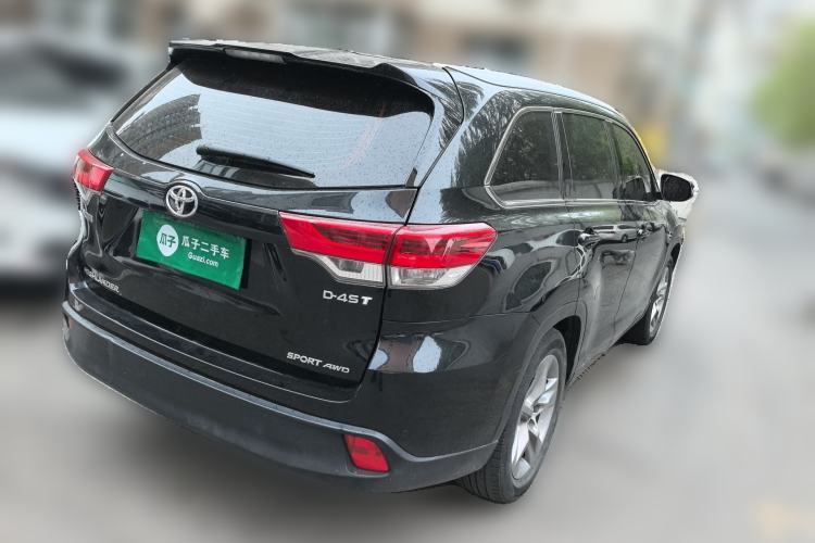 Used Toyota Highlander 2021 2.0T Four-Wheel Drive Knight Edition 7 Seats Rear Right 45 Deg