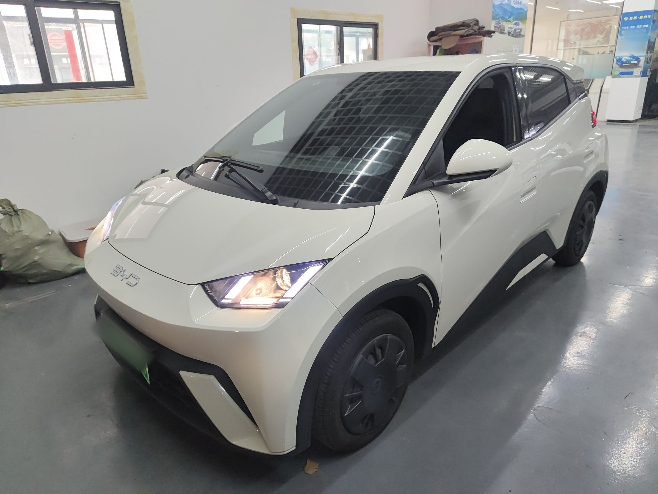 تحت مقدمة السيارة