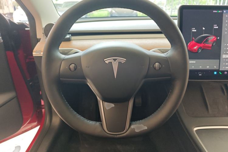 Used Tesla Model 3 2021 Standard Range Rear-Drive Upgraded Version Steering Wheel