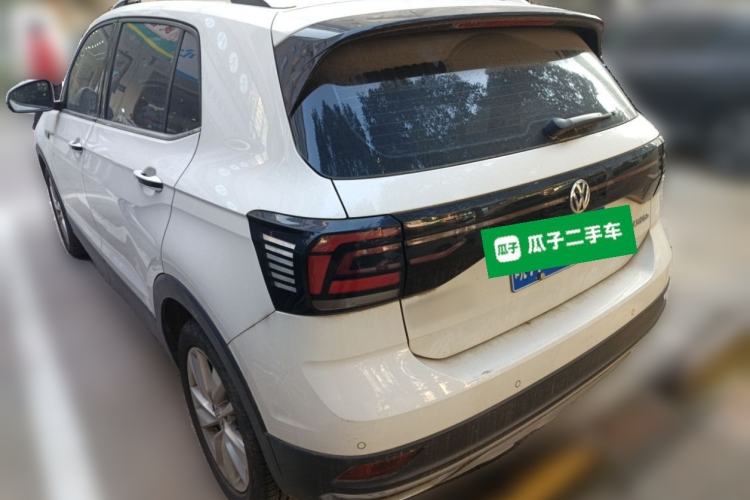 Used Volkswagen T-Cross 2019 1.5L Automatic Comfort Edition Rear Left 45 Deg