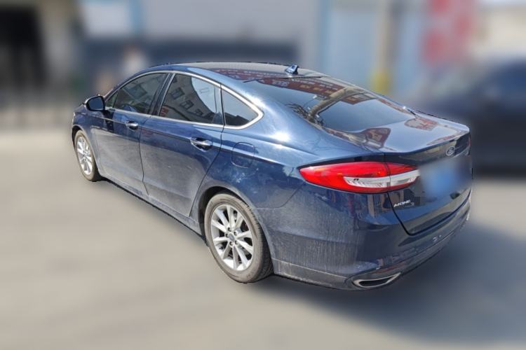 Used Ford Mondeo 2017 EcoBoost 180 Stylish Model Rear Left 45 Deg